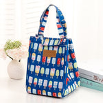 New Fresh Cooler Women Kids Men Picnic Bags Cactus Tote Insulation Cold Lunch Bags Box Thermal Oxford Waterproof Food Lunch Bags