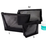 1PCS eTya Women Men Neceser Cosmetic Bag Transparent Travel Fashion Small Large Black Toiletry Makeup Organizer Bags Case Pouch