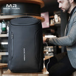 Mark Ryden 2019 New Anti-thief Fashion Men Backpack Multifunctional Waterproof 15.6 inch Laptop Bag Man USB Charging Travel Bag