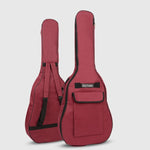 40/41 Inch Oxford Fabric Acoustic Guitar Gig Bag Soft Case Double Shoulder Straps Padded Guitar Waterproof Backpack  5mm Cotton