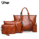 ZMQN Women Hand Bags Purses And Handbags Sets Ladies Crossbody Bags For women 2019 Leather Bags Women Handbag Famous Brands C679