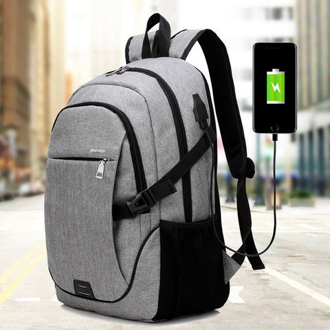 LOOZYKIT Male Backpack Bag Brand 15.6 Inch Laptop Notebook Mochila For Men Waterproof Back Pack Bag School Backpack 32*18*48CM