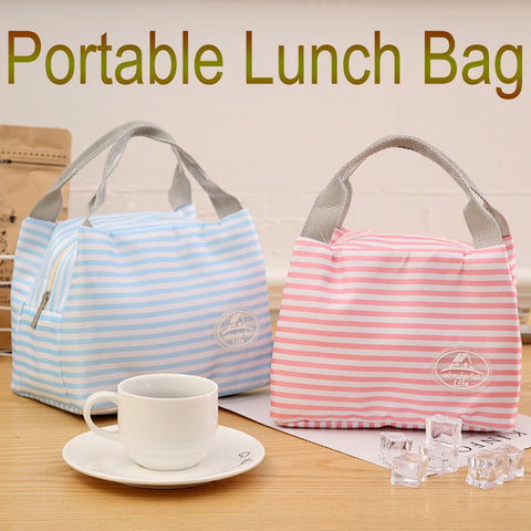 2019 New Thermal Insulated Lunch Bag Thermal Food Picnic Lunch Bags For Women Kids Men Lunch Box Bag Tote