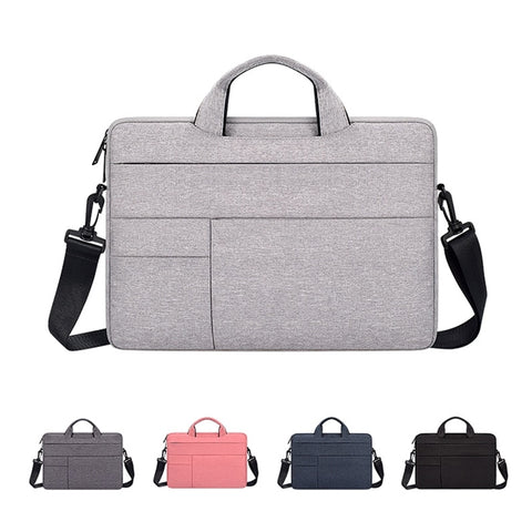 Waterproof Laptop Shoulder Messenger Bag Notebook Case Cover Computer Briefcase for 13 14 15 inch  MacBook Pro Air Retina HP