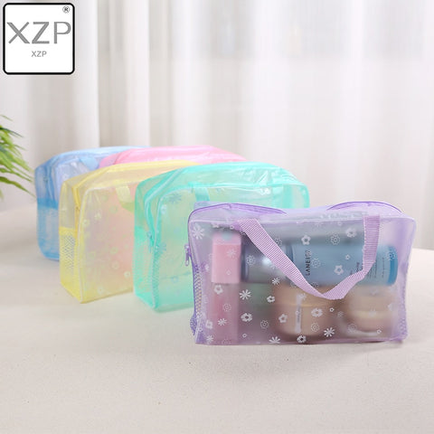 XZP 2019 New Fashion Waterproof Portable Makeup Cosmetic Toiletry Travel Makeup Cosmetic Wash Toothbrush Pouch Organizer Bag