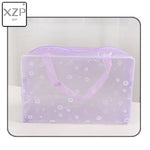 XZP 2019 New Fashion Waterproof Portable Makeup Cosmetic Toiletry Travel Makeup Cosmetic Wash Toothbrush Pouch Organizer Bag