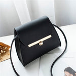 Simple Flap Shoulder PU Leather Bags for Women 2019 Girls Pure Color Mini Messenger Chest Bag Crossbody Handbags Bolsa Feminina