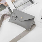 2019 Fanny Pack Women Belt Bag Leather Waist Bag Fashion Women's Pure Color Ring PU Messenger Shoulder Chest pochete homem