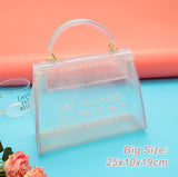 luxury brand transparent bag jelly handbag clear crossbody bags for women 2019 sac un voyage au pays des merveilles designer