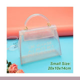 luxury brand transparent bag jelly handbag clear crossbody bags for women 2019 sac un voyage au pays des merveilles designer