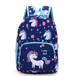 2019 New Unicorn Printed Children School Bag Cute Cartoon Kids Bags Kindergarten Backpack for Boys Girls Baby School Bags