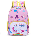 2019 New Unicorn Printed Children School Bag Cute Cartoon Kids Bags Kindergarten Backpack for Boys Girls Baby School Bags