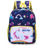 2019 New Unicorn Printed Children School Bag Cute Cartoon Kids Bags Kindergarten Backpack for Boys Girls Baby School Bags