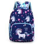 2019 New Unicorn Printed Children School Bag Cute Cartoon Kids Bags Kindergarten Backpack for Boys Girls Baby School Bags