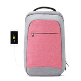 Multi Fashion Female Feminina Mochila Pink 15.6" Laptop Anti theft Backpacks Travel Women School Backpack for Girls Business Bag