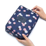 SOBU Waterproof Portable Zipper Cosmetic Bag dot beauty Case Make Up Tas Purse Organizer Storage Travel Wash Pouch K1049