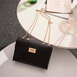 British Fashion Simple Small Square Bag Women's Designer Handbag 2019 High-quality PU Leather Chain Mobile Phone Shoulder bags