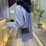 Mini Stone Pattern Crossbody Bags For Women 2019 Pu Leather Purses and Handbags New Designer Ladies Shoulder Messenger Bag