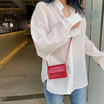 Mini Stone Pattern Crossbody Bags For Women 2019 Pu Leather Purses and Handbags New Designer Ladies Shoulder Messenger Bag