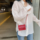 Mini Stone Pattern Crossbody Bags For Women 2019 Pu Leather Purses and Handbags New Designer Ladies Shoulder Messenger Bag