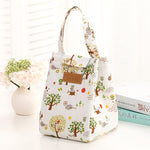 New Fresh Cooler Women Kids Men Picnic Bags Cactus Tote Insulation Cold Lunch Bags Box Thermal Oxford Waterproof Food Lunch Bags