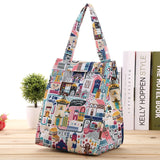 New Fresh Cooler Women Kids Men Picnic Bags Cactus Tote Insulation Cold Lunch Bags Box Thermal Oxford Waterproof Food Lunch Bags