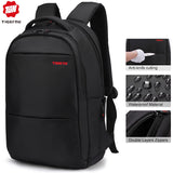 Tigernu Anti theft 20L Large Capacity 15.6 inch College Backpacks Men Black Backpack Female Women Mochila Laptop Bag15.6 17 inch