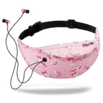 Meijuner Unique Design Waist Bag Many Same Small Pattern Fanny Pack Earphone Portable Bum Bag WMJ007