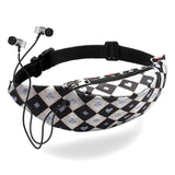 Meijuner Unique Design Waist Bag Many Same Small Pattern Fanny Pack Earphone Portable Bum Bag WMJ007