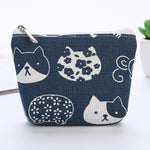 Korean Simple Coin Bag Kids Change Purse Girls Small Wallet Cute Cotton Money Bag Portable Key Pouch Card Holder for Children