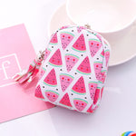 New mini small schoolbag cute pocket small schoolbag coin bag key chain pendant zipper student girls bags kids coin purses