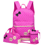 School Bags For Girls Kids Cute Printing School Backpack 3pcs/set Children Schoolbags Fashion Orthopedic Girl Backpacks WBS485