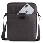 TINYAT Men's Bags Light Canvas Shoulder Bag For 7.9' Ipad Casual Crossbody Bags Waterproof Business Shoulder bag for men 0.13kg