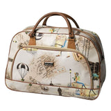 2019 Fashion Travel Bag Zipper Pu Leather Travel Bag Women Weekender Storage Carry On Travel Fashion Brand Design