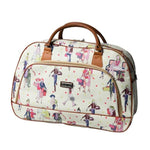 2019 Fashion Travel Bag Zipper Pu Leather Travel Bag Women Weekender Storage Carry On Travel Fashion Brand Design