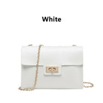 High Quality Women Mini Flap Crossbody Lady PU Leather Solid Candy Color Shoulder Messenger Bag Girl Student Cross Body Handbag