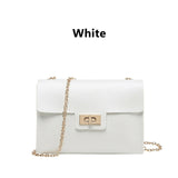 High Quality Women Mini Flap Crossbody Lady PU Leather Solid Candy Color Shoulder Messenger Bag Girl Student Cross Body Handbag