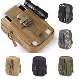 For Tactical Holster Military Molle Hip Waist Belt Bag Wallet Pouch Purse Phone Case Bag