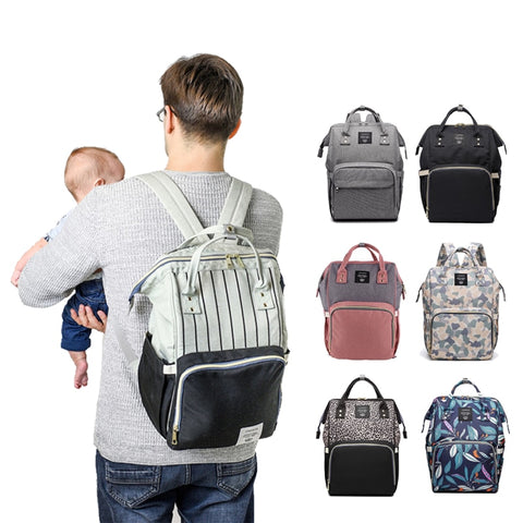 Maternity Bag Waterproof Diaper Bag Backpack for Mom Nappy Bags Large Capacity Baby Bag Travel Mummy bag Designer Nursing Bag