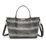 New 3pcs/Set Women Composite Bags High Quality Ladies Snake Pattern Handbags Female PU Leather Shoulder Messenger Bags Tote Bag