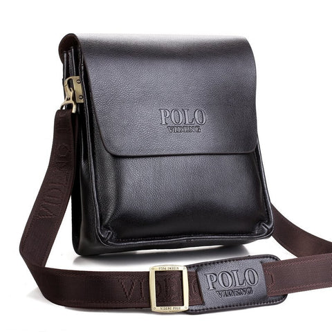 Famous Brand Leather Men Bag Casual Business Leather Bag Set Man Messenger Bag Vintage Crossbody Bag bolsas male