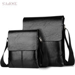 Men PU Leather Shoulder Bag Fashion Designer High Quality HandBags Messenger Bags Casual Fashion 2 Sets Crossbody Bags For Men's