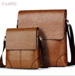 Men PU Leather Shoulder Bag Fashion Designer High Quality HandBags Messenger Bags Casual Fashion 2 Sets Crossbody Bags For Men's