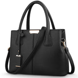 Fashion Women Leather Ladies Handbag Crossbody Shoulder Bags Soft Messenger Bag Shoulder Tote hand Bags With Purse Pocket Casual
