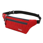 2019 Brand New Style Sports Running Bum Bag Fanny Pack Travel Waist Bags Phone Zip Belt Pouch Wallet