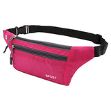 2019 Brand New Style Sports Running Bum Bag Fanny Pack Travel Waist Bags Phone Zip Belt Pouch Wallet