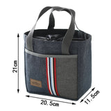 Oxford Thermal Lunch Bag Insulated Cooler Storage Women kids Food Bento Bag Portable Leisure Accessories Supply Product Cases