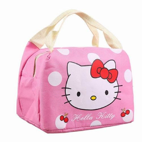 Hello Kitty Thermal Picnic Cooler Insulated Portable Lunch Box Bag Travel