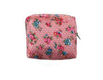 Women Coin Purse Cute Flower Printing Ladies Small Wallet Pocket Headset Line Pouch Credit Card Holder Lipstick Bag Girl Gift