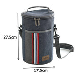 Oxford Thermal Lunch Bag Insulated Cooler Storage Women kids Food Bento Bag Portable Leisure Accessories Supply Product Cases